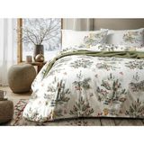 Doqu Home Ranforce Marla Nevresim Takımı Tek Kişilik - Yeşil - 160 x 220 cm