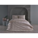 Doqu Home Saten Artline Çift Kişilik Nevresim Takımı - Krem - 200 x 220 cm
