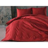 Doqu Home Saten Artline Nevresim Takımı Çift King Size - Kiremit - 225 x 245 cm