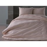 Doqu Home Saten Artline Nevresim Takımı Çift King Size - Krem - 225 x 245 cm