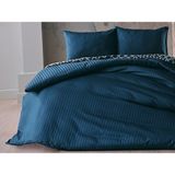 Doqu Home Saten Artline Nevresim Takımı Çift King Size - Mavi - 225 x 245 cm