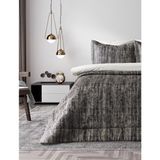 Doqu Home Talia Yatak Örtüsü Çift Kişilik - Antrasit - 260 x 270 cm