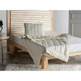 Doqu Home Tek King Size Yün Yorgan - 180 x 215 cm - Ekru