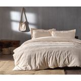 Doqu Home Tek Kişilik Nevresim Takımı Carla - Krem - 160 x 220 cm