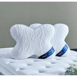 Doqu Home Visco Kelebek Yastık 53x42 Beyaz - 42 x 52 cm