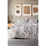 Doqu Home Vivenna Ranforce Nevresim Takımı Tek Kişilik - Kahve - 160 x 220 cm