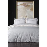 Doqu Home Zelda Nakışlı Bej Çift King Size 225x245 cm Nevresim Takımı