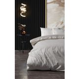 Doqu Home Zelda Nakışlı Pudra Çift Kişilik 200x220 cm Nevresim Takımı