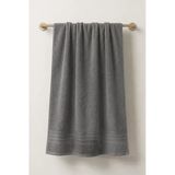 Dora Antrasit Banyo Havlusu - 70X140cm, 400Gr, %100 Pamuk, Spa Ve Otel Havlusu