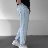 Dora Jeans Erkek Boyfriend Kot Pantolon - Buz Mavisi - 30
