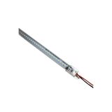 DORA LED 220 Volt 4014 Çubuk Led Gün Işığı 3000-3200K-Şeffaf Cam 50 CM Kasalı Dim Edilebilir Bar Led 220v