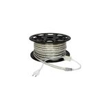 Dora Led 220 Volt Şerit LED 220V Kırmızı 10 Metre 3çipli Silikonlu(Fiş DAHIL)(10M)