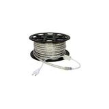Dora Led 220 Volt Şerit LED 220V Kırmızı 50 Metre 3çipli Silikonlu(Fiş DAHIL)(50M)