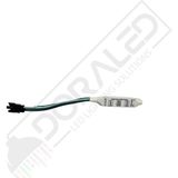 Dora Led 5-24V Mini Tek Renk Yürüyen Pixel Şerit LED Kontrol Devresi WS2811 Su Akan Anahtarlı Kontrol Devre