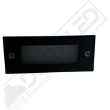 Dora Led Dikdörtgen Spot Merdiven Koridor Aydınlatma Günışığı 2,5W 11x5,3 Cm HELIOS-91-2502 - Gün Işığı