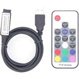 Dora Led Rgb Kontrol Modülü Rf USB Giriş 5Volt LED Şerit Için 5V
