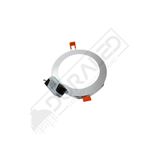 DORA LED Sıvaaltı Beyaz (GÖMME) Led Panel-spot Lamba Işık Gücü:12w Dış Çap:17 Cm Delik Çap:15,5 Cm