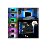 DORA LED Televizyon Monitör Arkası Kumandalı Rgb Şerit Led 1 Metre