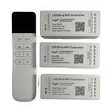 Dora Led Tuya Destekli Wifi Kontrollü Dimmer Şerit LED Kontrol Devresi - 3 Kanal - 5 m - Renkli