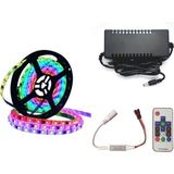 Dora Led WS2811 ARGB Pixel Şerit 5 m RF Kontrol Devresi Adaptör LED