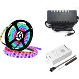 Dora Led WS2811 ARGB Pixel Şerit LED 5m Wifi Kontrol sp108+adaptör (SP108E)