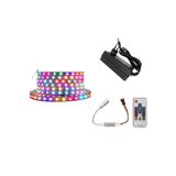 DORA LED Ws2812b Argb Pixel Şerit Led 5volt 5m Rf Kontrol Devresi Adaptör