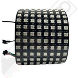 Dora Led WS2812B Matrix Dijital Esnek Ekran 8X32 Rgb LED Ayrı Ayrı Adresli Matrix Ekran 5V