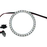 Dora Led WS2812B Matrix Dijital Yuvarlak Pixel LED 35 LED Halka Argb Magic LED Ayrı Ayrı Adresli Matrix Ekran 5V Dış Çap 96 mm İç Çap 77 mm
