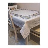 Dora Pano Elyaf Tabanlı Pvc Muşamba - Desenli Silinebilir 115 X 140 Hazır Masa Örtüsü
