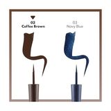 Dora Shopping Elegant Matte Dipliner Waterproof Kahverengi, 02 Coffee Brown