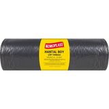 Dora Shopping Endüstriyel Hantal Boy Siyah Çöp Poşeti 10'lu 100X150 Cm, Yırtılmaz Sızdırmaz, Çift Katl - Standart