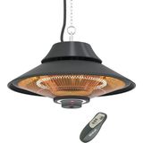Dora Shopping Mirkraft Elirg R.c LED Işıklı Elektrikli Isıtıcı, 2000 W, Uzaktan Kumandalı, Iki Isıtma Kademesi, Ip