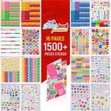 Dora Shopping Planner Sticker Set - 1500+ Adet Çıkartma - Takvim, Ajanda, Günlük, Planlayıcı, Not Defte - Standart
