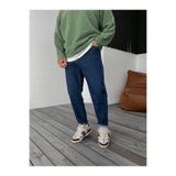 DORAJEANS Dora Jeans Erkek Koyu Mavi Boyfriend Kot Pantolon