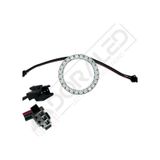 Doraled WS2812B ARGB Magic Matrix Ekran 5V Dijital Yuvarlak Pixel 24 Led Halka 73 x 54 MM