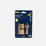 Doras 68 mm Sarı-Çift Tuzaklı Pirinç Bilyalı Barel