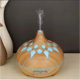 Dorasan Aroma Difüzör Gece Işığı 7 LED Desenli Nemlendirici Kumandalı Buhar Makinesi 550 ml - Çok Renkli - Belirtilmemiş
