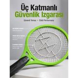 Dorasan Böcek Önleyici Elektronik Sinek Öldürücü | Üç Katmanlı Güvenlik Izgarası Yeni Nesil