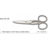 Dorasan Europe Kalın Nakış Makası Süper Kalite No:4.5 11,43 cm - Karışık Çok Renkli - Belirtilmemiş