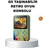 Dorasan G5 Retro Oyun Konsolu 500 Klasik Oyunlu 3 Inç Hd Ekran ve Tv Bağlantılı