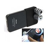 Dorasan Iphone5 Için Uyumlu Kapaklı Lens Mikroskop Taşınabilir Mini Cep Boyutu LED Mikroskop NO.9882IP5II - Çok Renkli - Belirtilmemiş