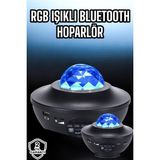 Dorasan Projektör Yıldız Gece Lambası Disko Topu Bluetooth Bağlantılı Taşınabilir Şarjlı - Belirtilmemiş