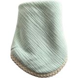 Doray Organic Çok Amaçlı Mama Önlüğü / Müslin Önlük / Omuz Bezi - 0 - 4 Yaş - Mint