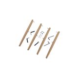 Dorcia Home Eames Kolçaklı / Kolçaksız Sandalye için Ayak Takımı