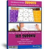 Dördüncü Seviye Sudoku Kitabı Spiralli 160 Seçilmiş Sudoku Enine Boyuna Eğitim