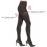 Dore Body Control Korseli Külotlu Kadın Çorap - M - Siyah