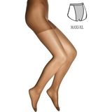 Dore Fit 15 Külotlu Kadın Çorap - Büyük Beden - 2XL - Bronz