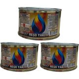 Dore Home Reşo Yakıtı 200 gr – Kokusuz Dumansız Mavi Alev Isıtıcı Yakıt | Mangal, Soba, Şömine, Kamp ve Barbekü Tutuşturucu - 3 Adet