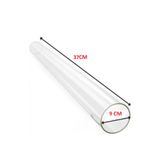 Dore Isıya Dayanıklı Kamp Model Pelet Soba Cam Boru (ÇAP 90 X BOY 370 mm)