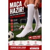 Dore Orijinal 1 Çift Yetişkin Kaymaz Taban Premium Ter Emici Maç Tozluk Halısaha Premium Futbol Çorabı